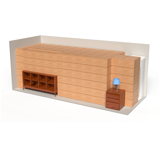 opslagcontainer van 33m3
