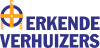 Erkende Verhuizers logo blauw
