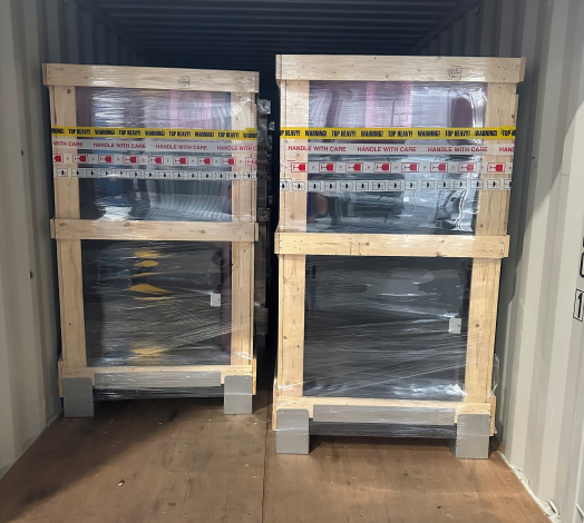 Machine opslag bij Van Haarlem Verhuizers